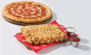 Large 1 Topping Pizza & CheezyBread